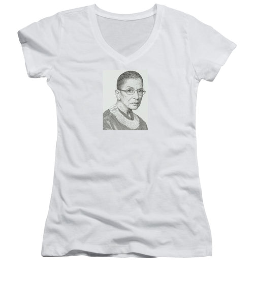 R B G - Women's V-Neck